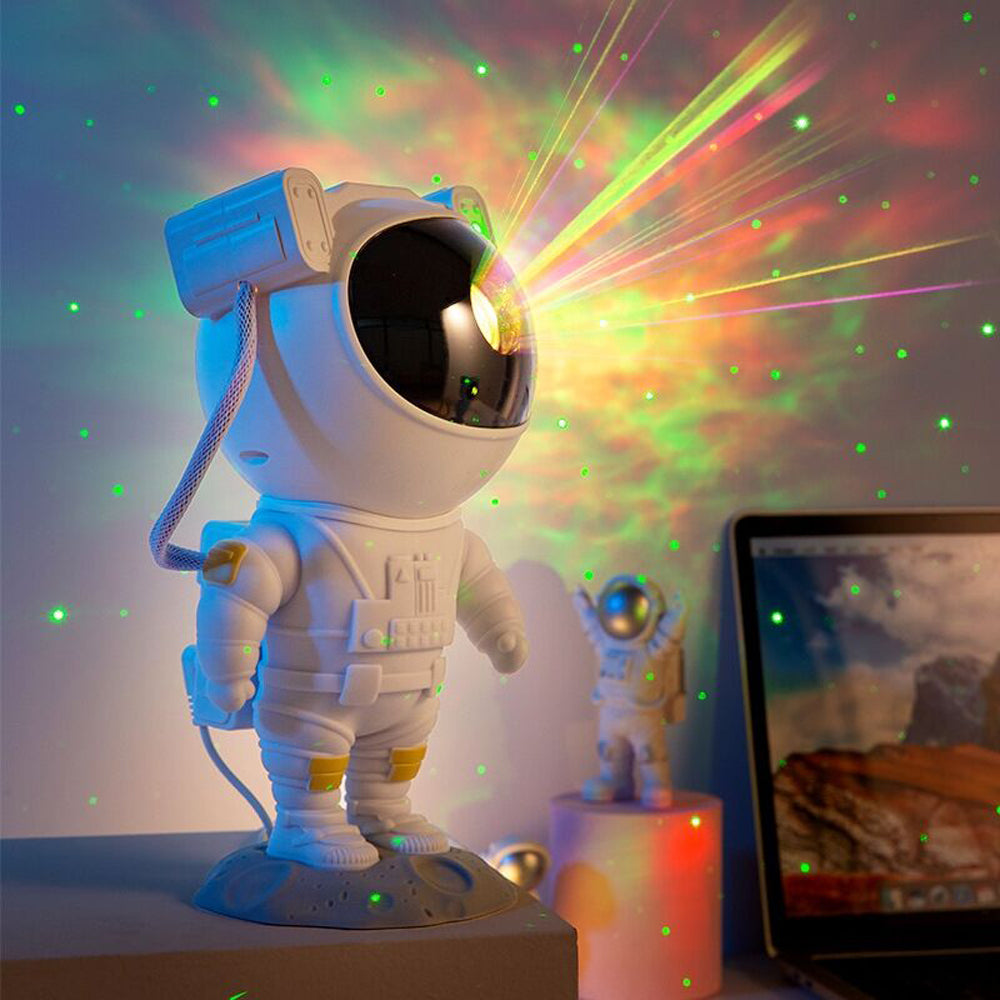 Creative Astronaut Galaxy Starry Sky Projector Nightlight USB Atmospher Bedroom Table Lamp,
Astronaut Galaxy Sternenhimmel Projektor Nachtlicht null