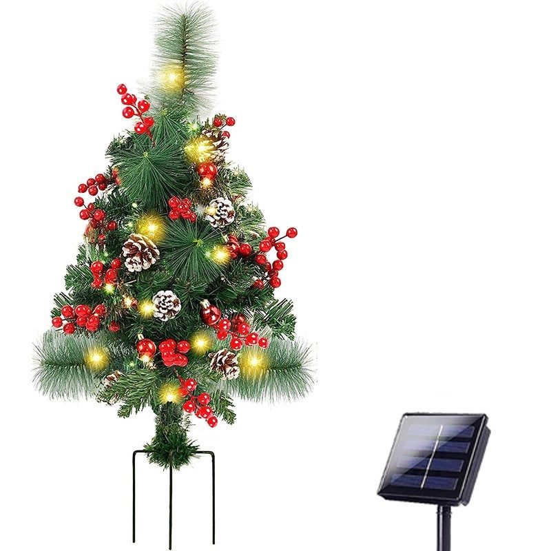 Solar Christmas Tree