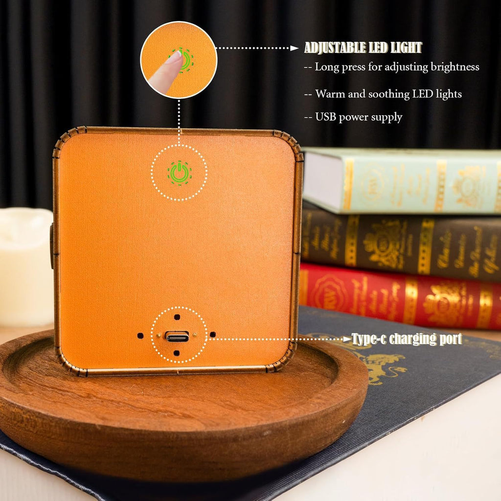 Holzpuzzle Kreative Atmosphäre Kleine Nachtlampe