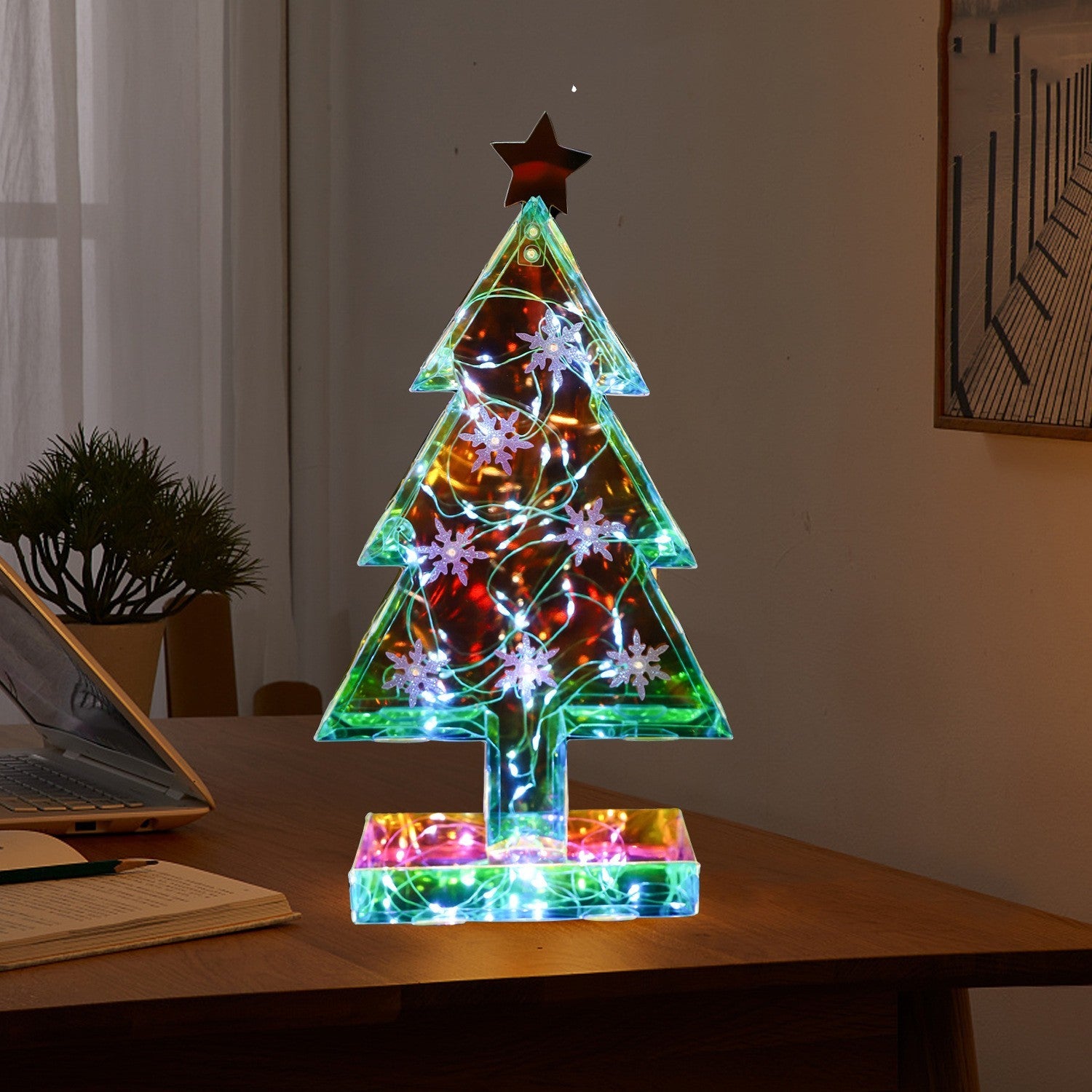 leuchtender Weihnachtsbaum