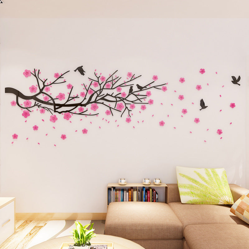 Acrylic Three Dimensional Wall Stickers Room Living Room null