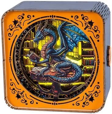 Holzpuzzle Kreative Atmosphäre Kleine Nachtlampe