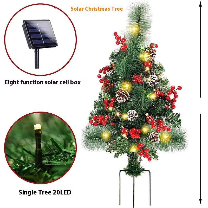 Solar Christmas Tree